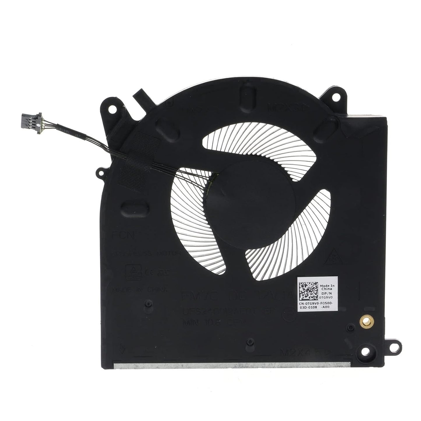 Dell GPU Cooling Fan RTX 2070 3070/80 Alienware M15 R3 R4 TG9V0 0TG9V0
