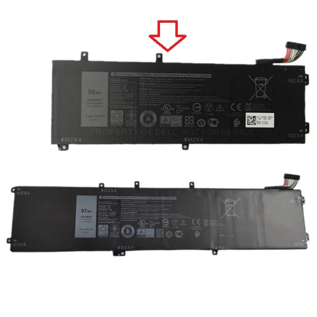 Dell Battery Pack for XPS 15 9550 9560 9570 G7 17 7700 - V0GMT Genuine