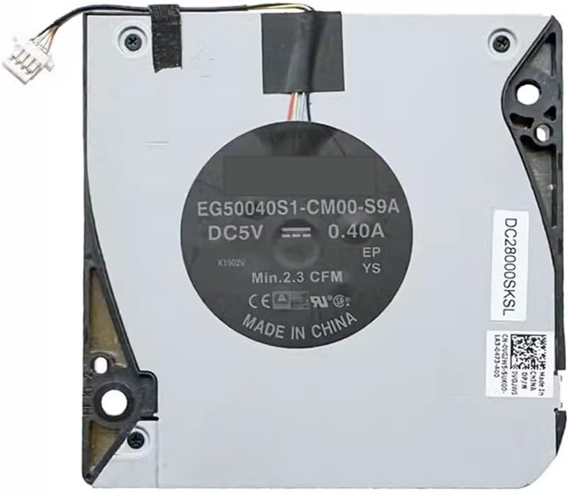 New Replacement Laptop CPU Cooling Fan for Dell Latitude 9420 9430 2-in-1 VGJW5 0VGJW5 ND65C31-20E10 EG50040S1-CM00-S9A DC28000SKDL DC28000SKSL DC5V
