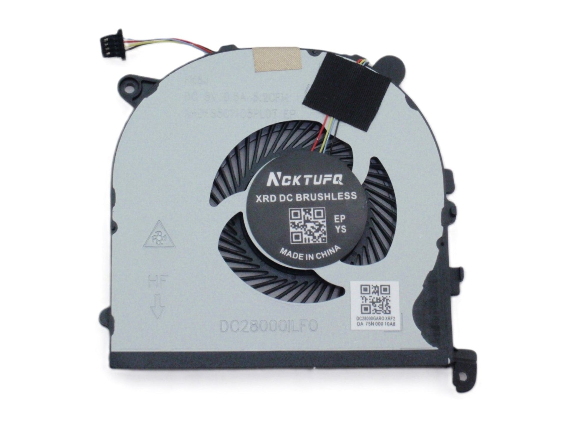 New Laptop CPU Cooling Fan for Dell  Precision 5510 M5510 XPS 15 9550 9560 15-9550 15-9560 P56F 0VJ2HC RVTXY 0RVTXY D28000IQF0 DC28000GKF0 DFS501105PR0T FG11 FJ6P VJ2HC Left Side CPU Processor Cooling Fan