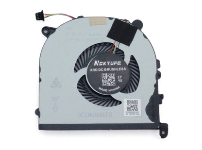 New Laptop CPU Cooling Fan for Dell  Precision 5510 M5510 XPS 15 9550 9560 15-9550 15-9560 P56F 0VJ2HC RVTXY 0RVTXY D28000IQF0 DC28000GKF0 DFS501105PR0T FG11 FJ6P VJ2HC Left Side CPU Processor Cooling Fan