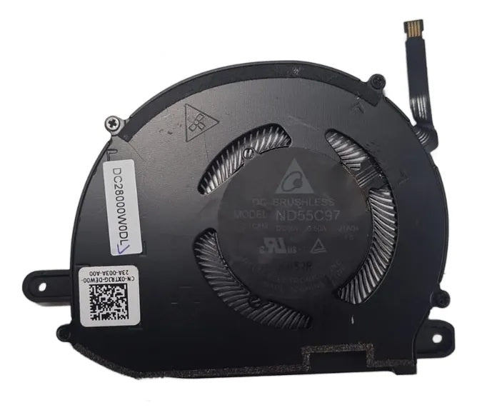 Dell CPU Cooling Fan for XPS 13 Plus 9320 2022 9340 2024 XTRJG 0XTRJG