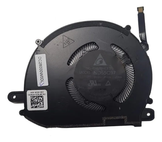 Dell CPU Cooling Fan for XPS 13 Plus 9320 2022 9340 2024 XTRJG 0XTRJG
