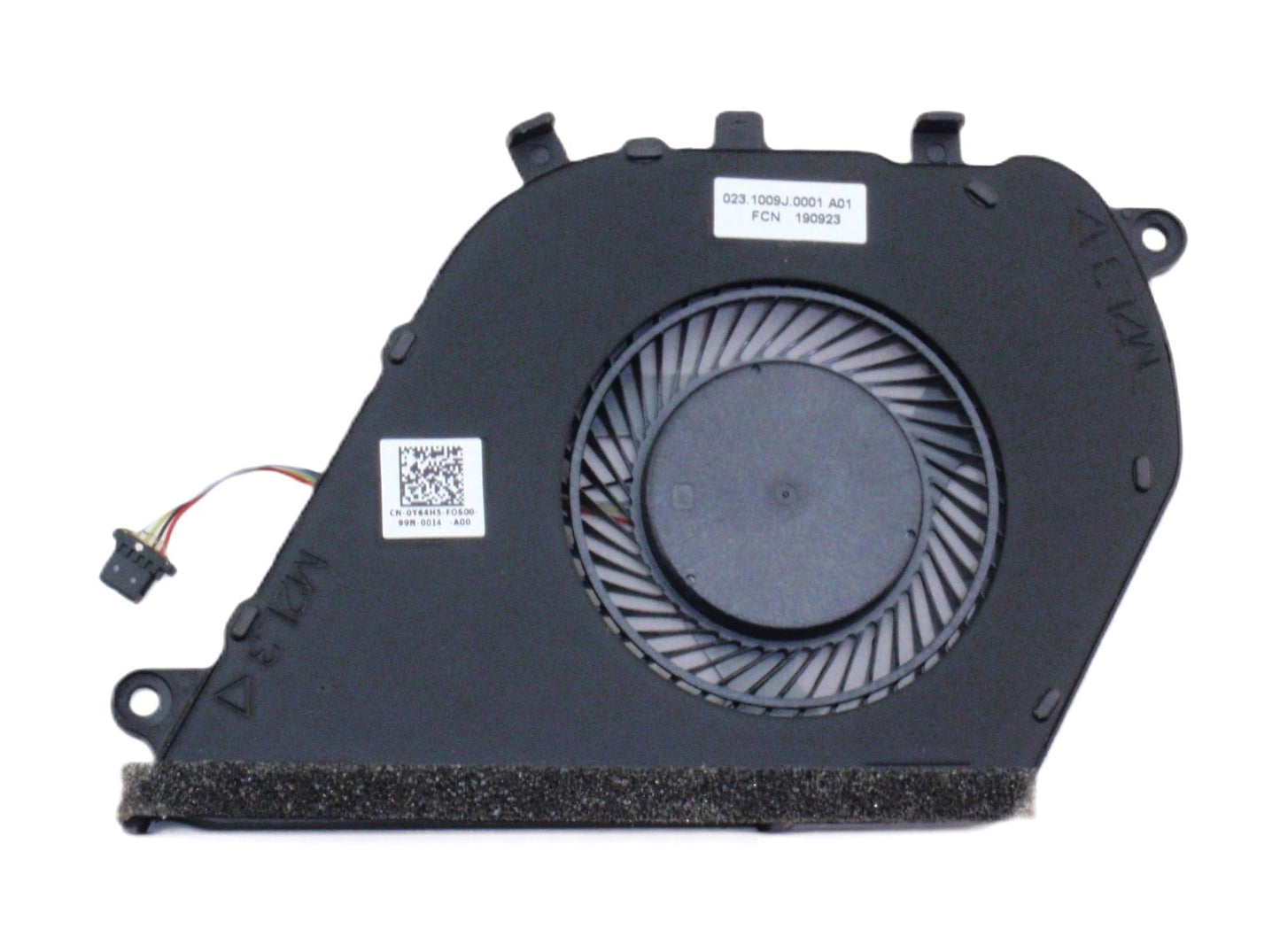 Dell New CPU Cooling Fan 023.1009J.0001 DFS541105FC0T-FJGY 0Y64H5 ND75B00-16M17 Inspiron 15 7570 7573 Y64H5