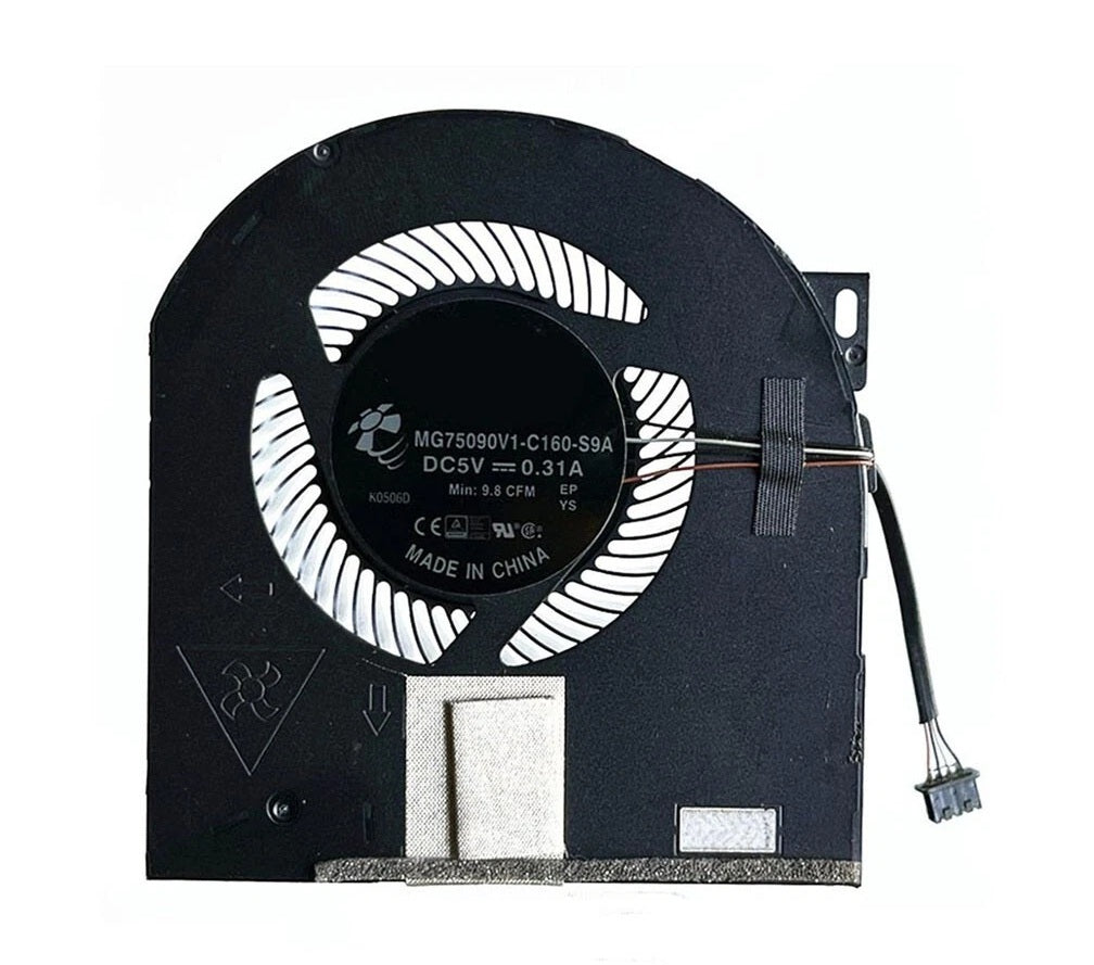 New Laptop GPU Cooling Fan for Dell Precision 7530 7540 M7530 P74F MG75090V1-C160-S9A NS85C13-17G24 0YHP4Y 0PR6WV 0M2F8R 01209N YHP4Y PR6WV M2F8R 1209N GPU Graphics VGA Video Cooling Fan DC5V (Not 12V)