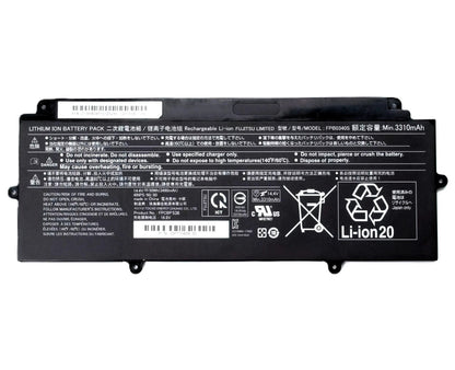 New Genuine Laptop Battery for Fujitsu Futro MU937 LifeBook U9310 U9310X U9311 U9311X U937 U938 U939 U939X U940 FPB0340S FPCBP536 CP730401-01 CP730401-01 CP737634-01 CP749820-01 CP760852-03 4INP5/60/80 Original Battery Pack 14.4V 50Wh 3490mAh