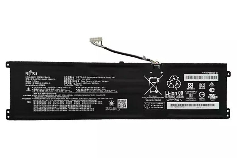 New Genuine Laptop Battery for Fujitsu LifeBook CH75/G3 CH90/G3 WC1/G3 FPB0370 FPCBP598 CP829150-01 31CP5/70/81 Original Battery Pack 11.55V 48.1/48.14Wh 4168/4293mAh 3-Cell