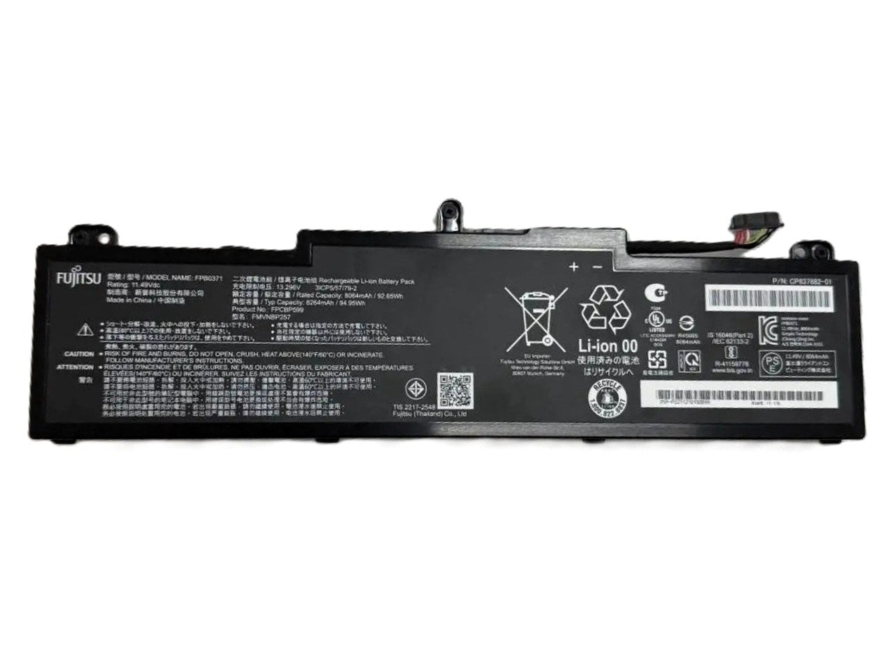 Fujitsu Laptop Battery for Celsius Mobile H7613 Workstation FPB0371 FPCBP599 FMVNBP257 New Genuine Original Battery Pack 11.49V 94.95Wh 8064mAh