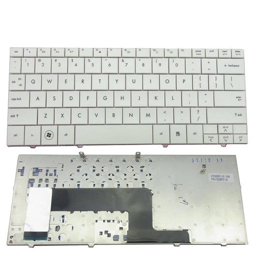 HP New Keyboard US English White Mini 110-1000 110-1100 CQ10-100 537753-001 6037B0043001 V100226ES1 537953-001