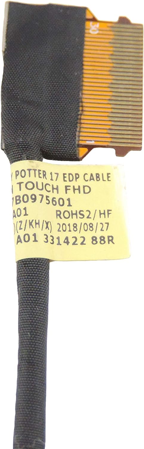 HP New LCD LED LVDS EDP Display Video Cable Non-Touch Screen FHD 30-Pin Pavilion 17-BY 17-CA 17T-BY 17Z-CA 6017B0975601