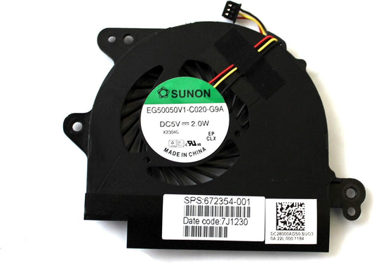 New Laptop CPU Cooling Fan for HP Folio 13 13-1000 13-2000 672354-001 EG50050V1-C020-G9A UMA