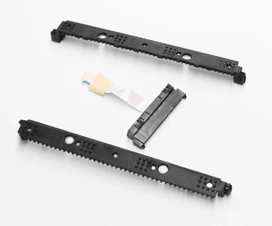 HP New Hard Drive HDD SSD Brackets Rails with IO SATA Connector Cable Pavilion 17-F 17-P 17Z-P DD0Y17HD000 DD0Y17HD011 DD0Y17HD020 773501-001