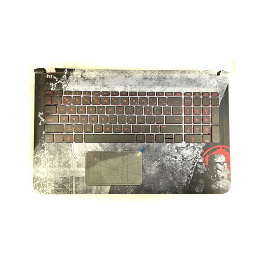 HP Laptop Keyboard Canadian Bilingual Top Cover Case Palmrest English/French for Pavilion Star Wars SE 15T-AK 15T-AB 15-AN 836099-DB1 New