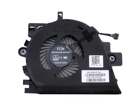 New Laptop GPU Cooling Fan for HP Zbook 15 G3 G4 (Not 15U) 15G3 15G4 848252-001 DC28000GXF0 DFS531005PL0T FGGU NS85B03-15B02 GPU Graphics VGA Video Cooling Fan