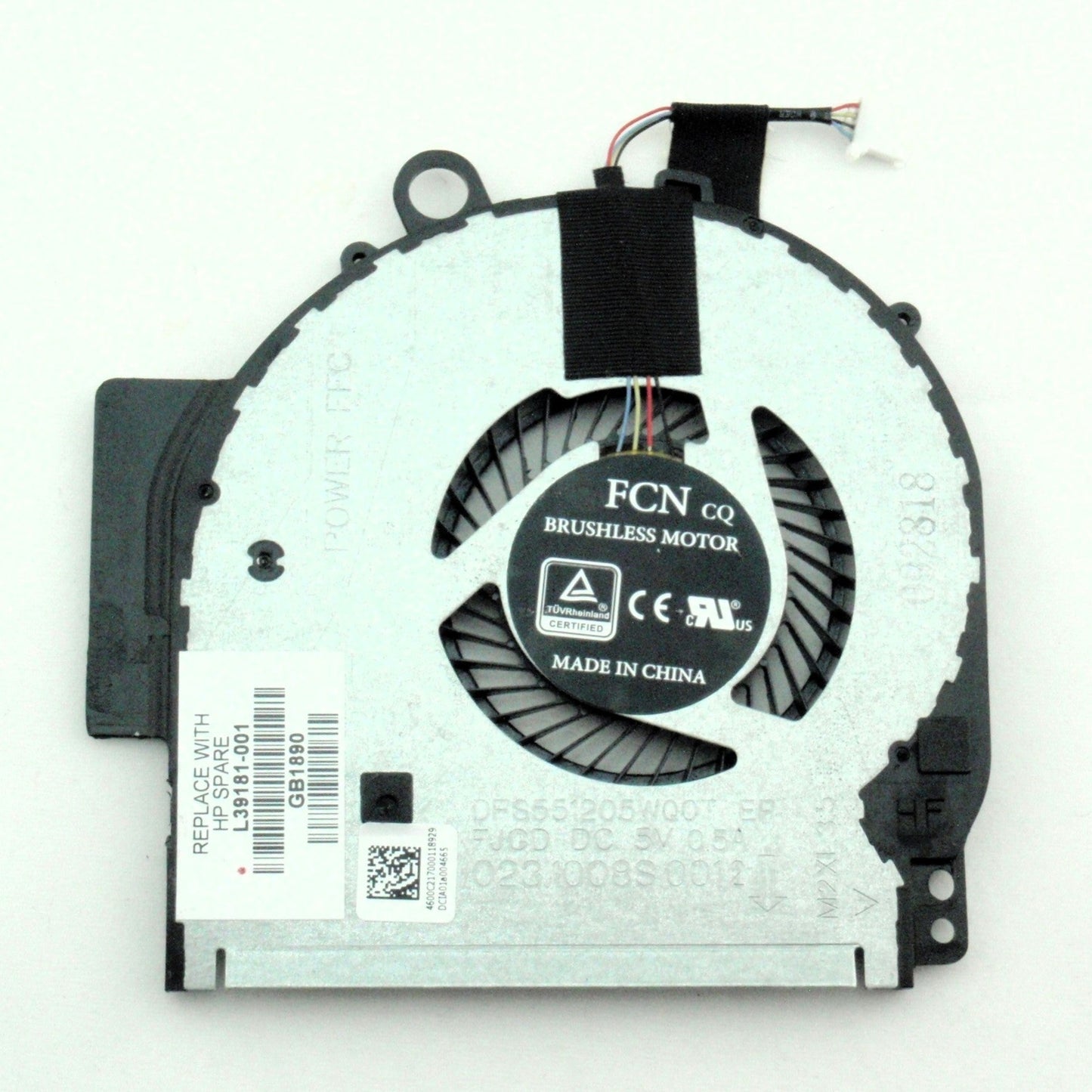 HP New CPU Cooling Fan Pavilion 14-BA 14T-BA X360 14M 14M-B 14M-BA 023.1008S.0011 NFB80A05H-002 924281-001