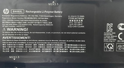 HP Battery Pack for Spectre x360 15-EB 15T-EB - BN06XL BN06 BN06072XL