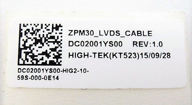 HP New LCD LED LVDS Display Video Screen Cable ZPM30 ProBook 430 G2 430G2 Series 768196-001 768198-001 DC02001YS00