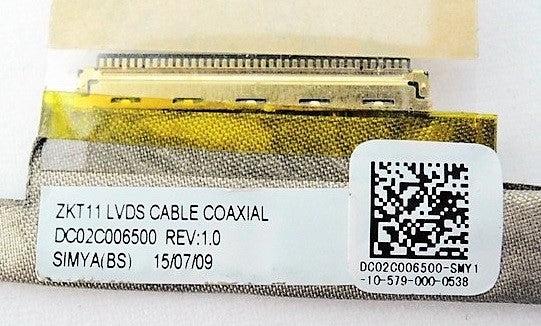 HP New LCD LED LVDS Display Video Cable ZKT11 Touch Screen ENVY Pavilion TouchSmart SleekBook 11-E 730892-001 DC02C006500