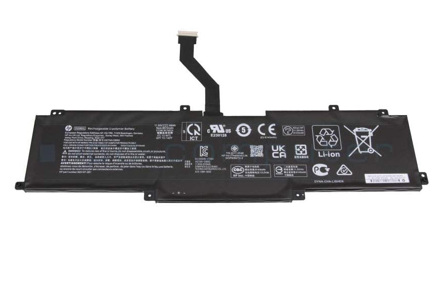 New Genuine Laptop Battery Pack for HP Omen X 17-AP 17T-AP DG06XL DG06099XL TPN-Q197 HSTNN-DB8G 925149-855 925197-271 3ICP6/60/72-2 Original 99Wh 11.55V
