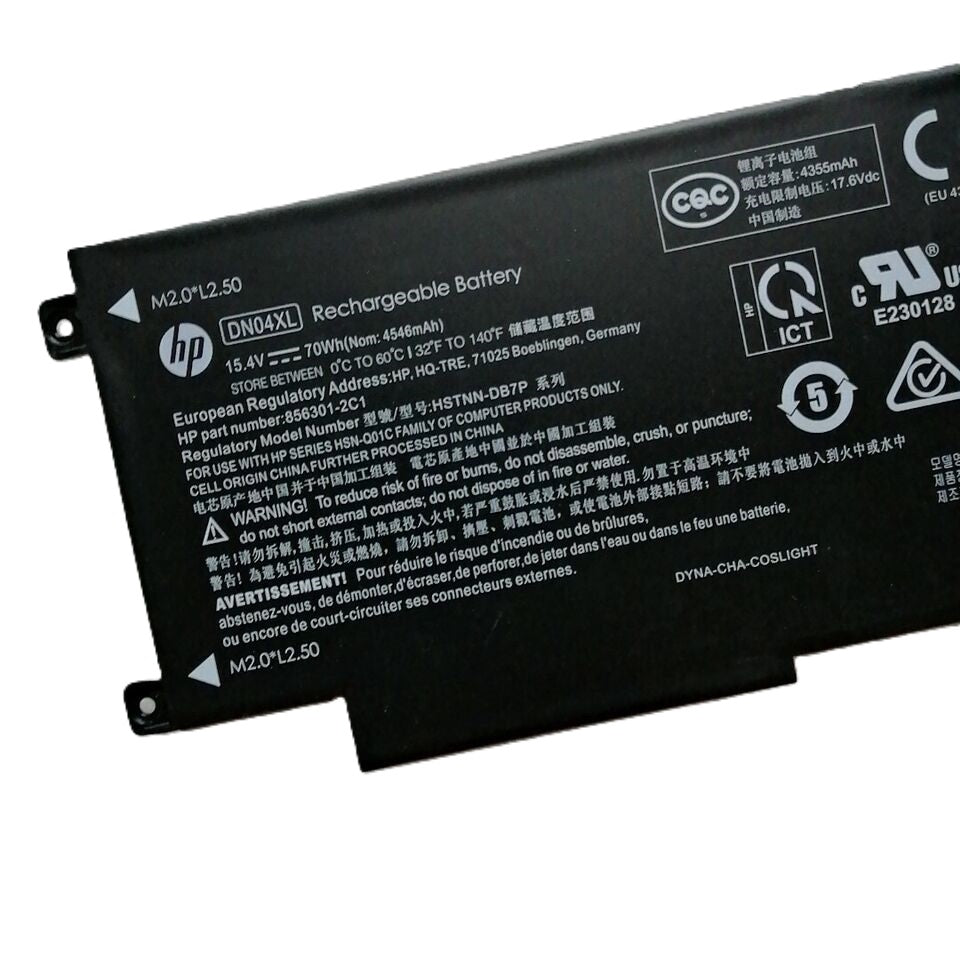 Vhbw Batteria Per Notebook HP 4500mAh 15.4V – Sostituisce 856543-855, HSTNN-DB7P, DN04XL (Li-Poly)