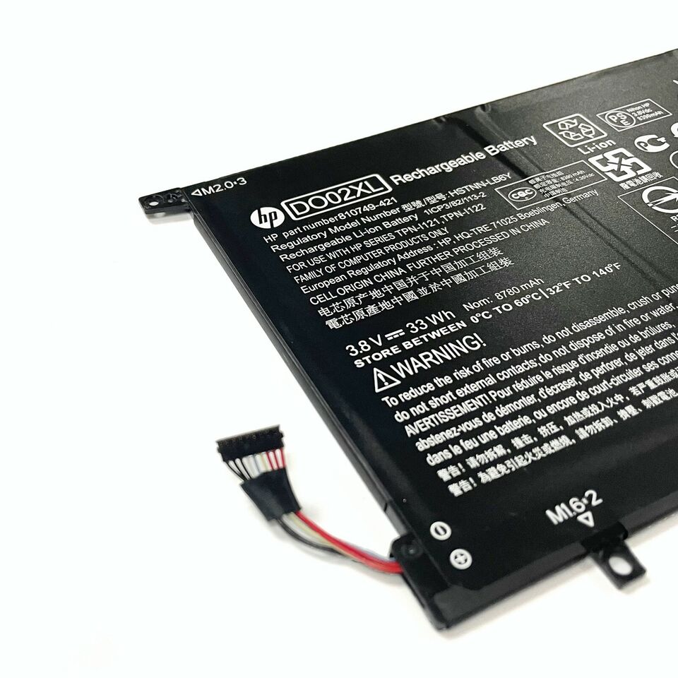 HP Battery Pack for Pavilion X2 10 10-J 10-N DO02XL HSTNN-DB7E Genuine