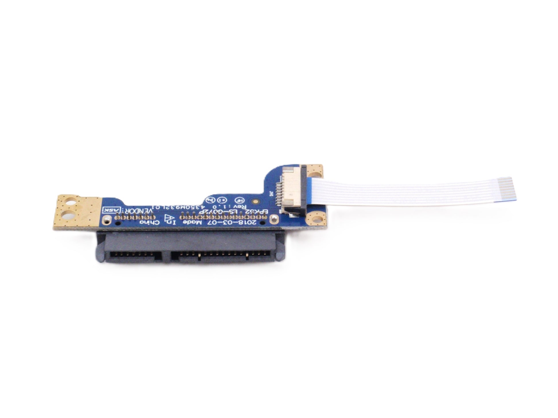 HP Laptop Hard Drive SSD SATA Board for 14-CK 14-DQ 14S-CF 15-DA 15-DB 15-DI 15-DW 15-DY 250 G7 250G7 L20454-001 LS-G072P 435OM932L01 EBK52 New