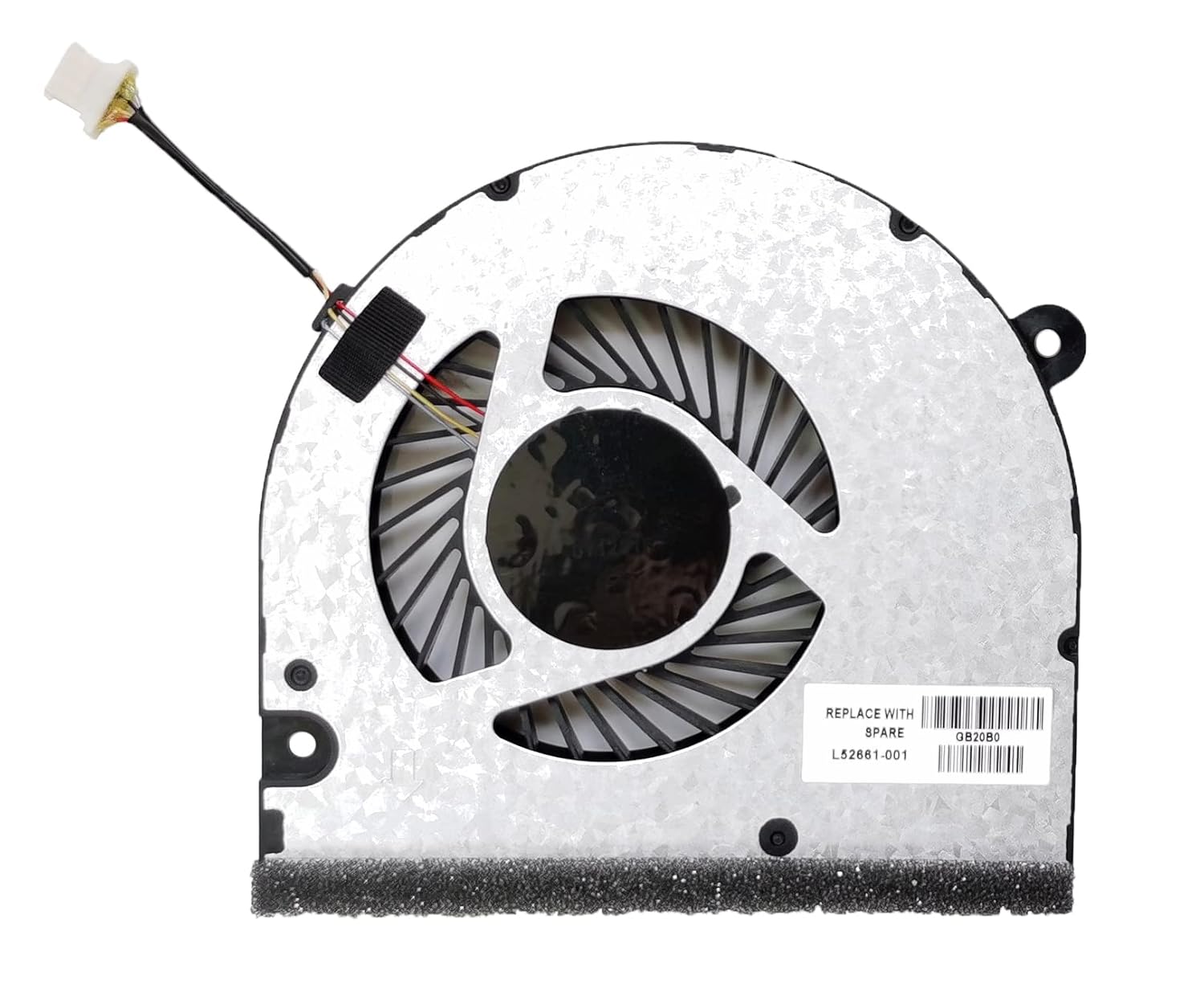 New Laptop CPU Cooling Fan for HP Envy 17-CE 17M-CE TPN-W145 L52661-001 NS85C25-18J05 DC5V