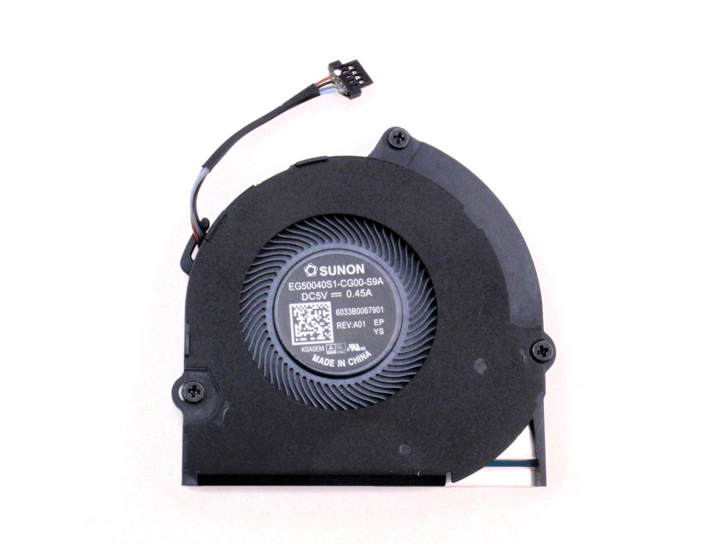 New Laptop CPU Cooling Fan for HP EliteBook x360 830 G5 G6 830G5 830G6 Zhan X 13 G2 L56444-001 6033B0067901 6033B0068001 EG50040S1-CG00-S9A ND65C07-18G11 DC5V