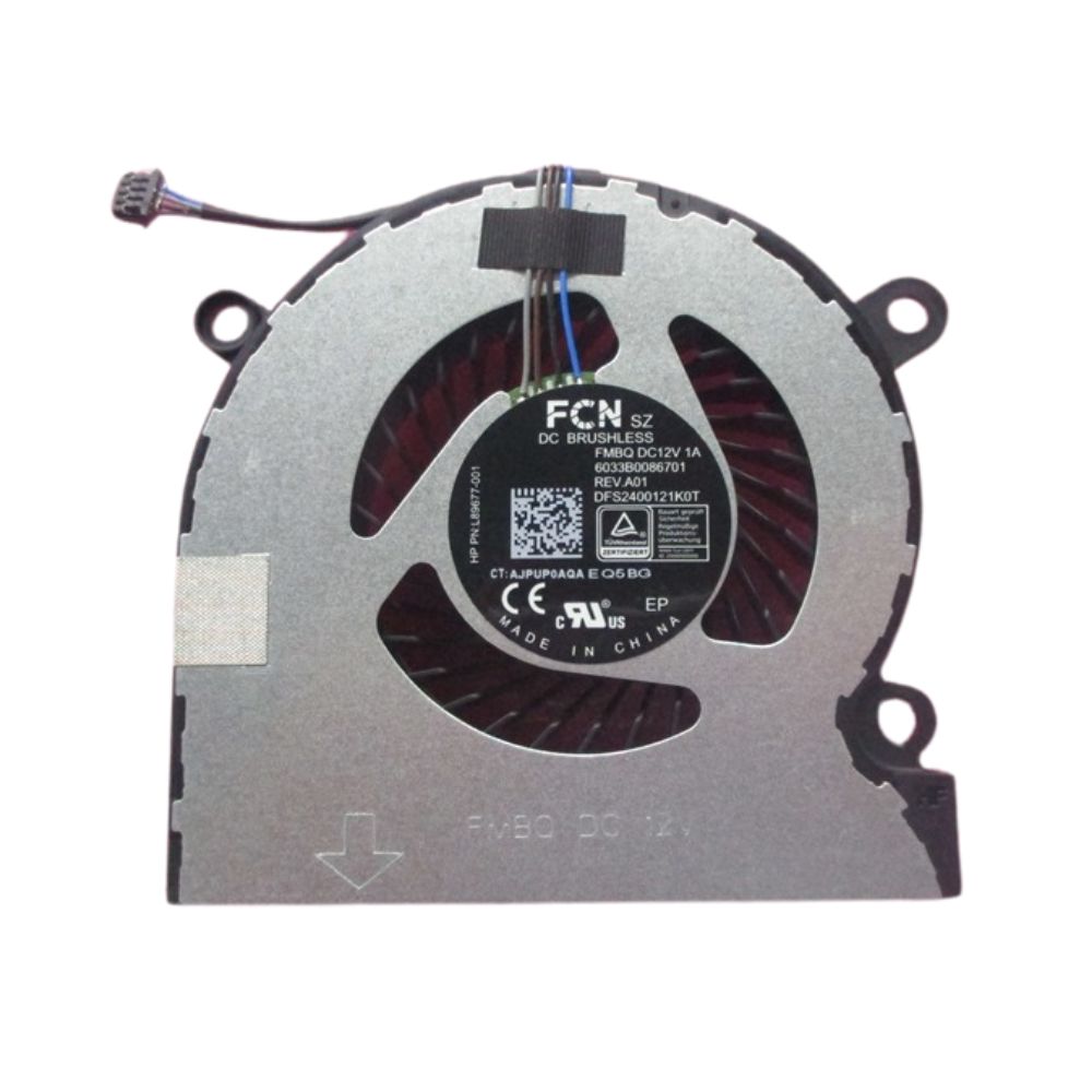 HP Computer Main CPU Processor Cooling Fan for AIO Engage One Pro C5900E Desktop PC 6033B0086701 DFS2400121K0T FMBQ L89677-001 M42226-001 New DC12V
