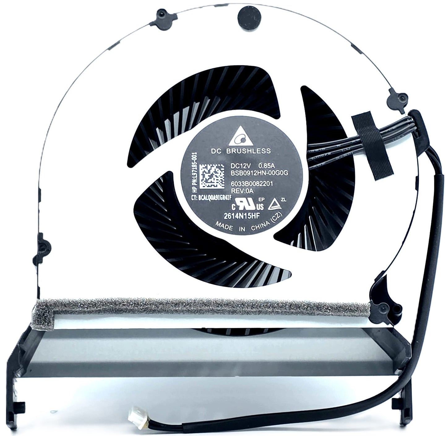 New CPU Processor Cooling Fan for HP Z2 Mini G5 Workstation Desktop Computer L97185-001 M10375-001 6033B0081601 6033B0082201 6033B0082301 DFS240012AP0T FMAD BSB0912HN-00G0G DC12V Thick