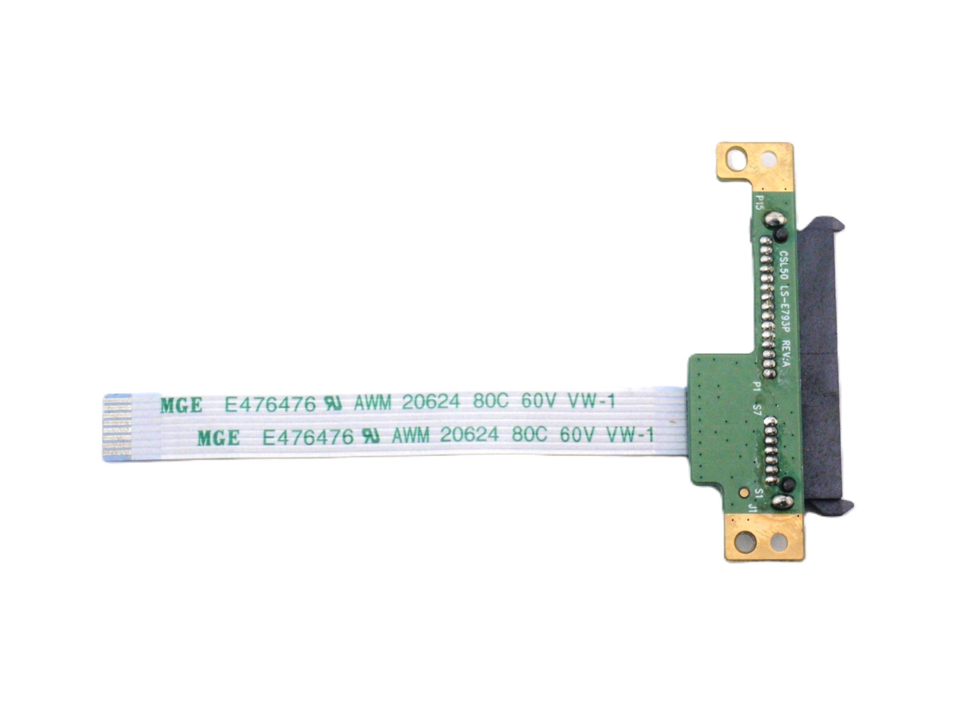 HP Laptop Hard Drive SSD SATA Board for 15-BS 15-BW 15T-BR 250 255 G6 250G6 255G6 LS-E793P 4350EN32L01 NBX00026F00 924995-001 New Hard Drive HDD SSD SATA IO Connector Board CSL50
