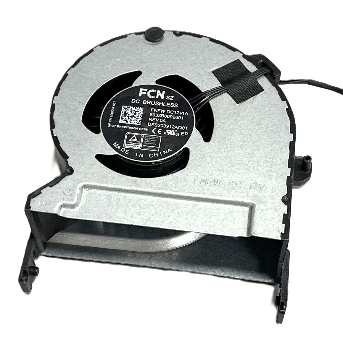 New GPU Cooling Fan for HP Z2 Mini G5 Workstation Desktop Computer M40057-001 6033B0092501 6033B0092601 BSB0712HN-00G27 DFS200912AQ0T FNFW Graphics VGA Video Blower Cooling Fan DC12V Thick for RTX3000 Graphics