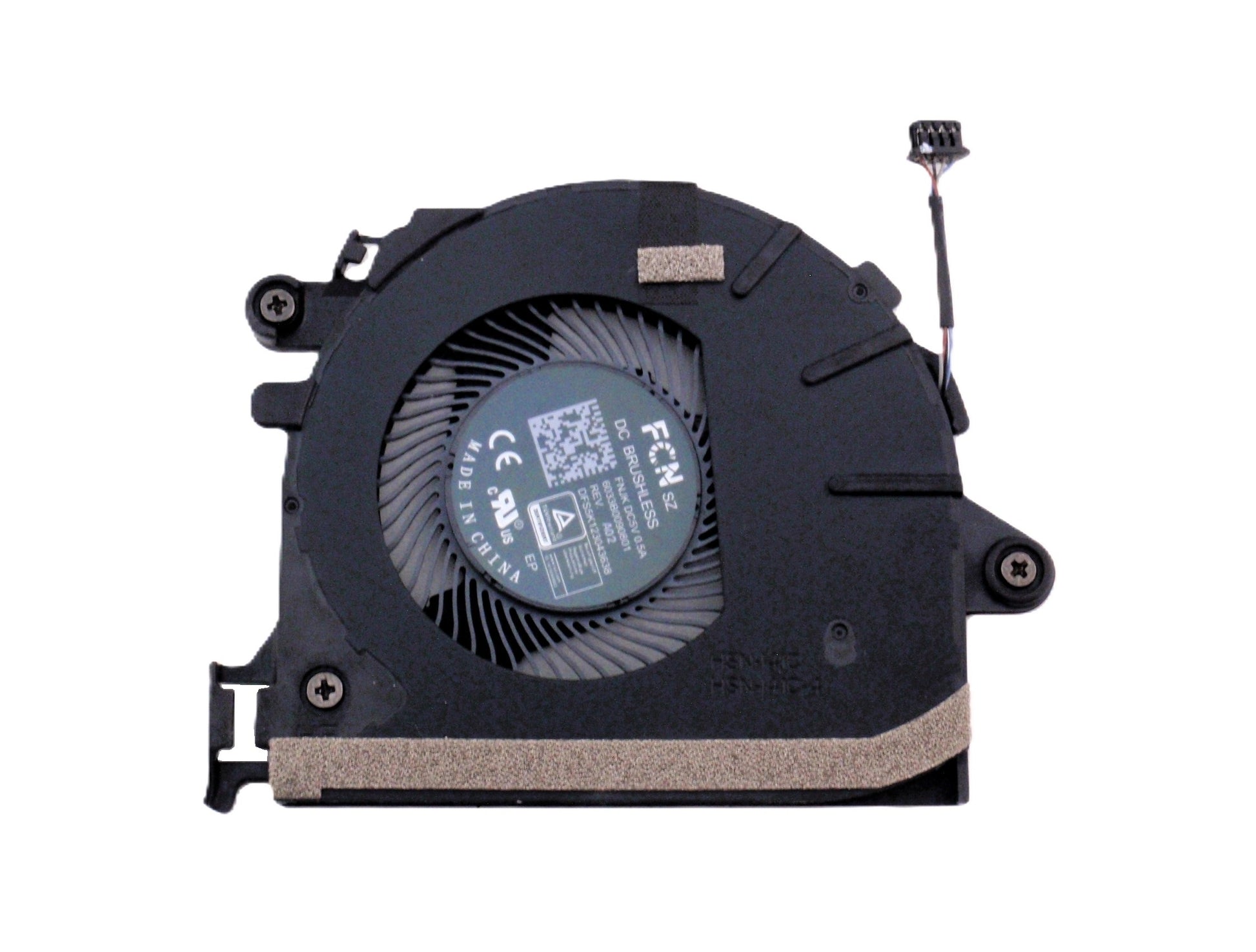 HP Laptop CPU Cooling Fan for EliteBook Aero G8 6033B0090801 DFS5K123043638 FNJK M51611-001 New DC5V