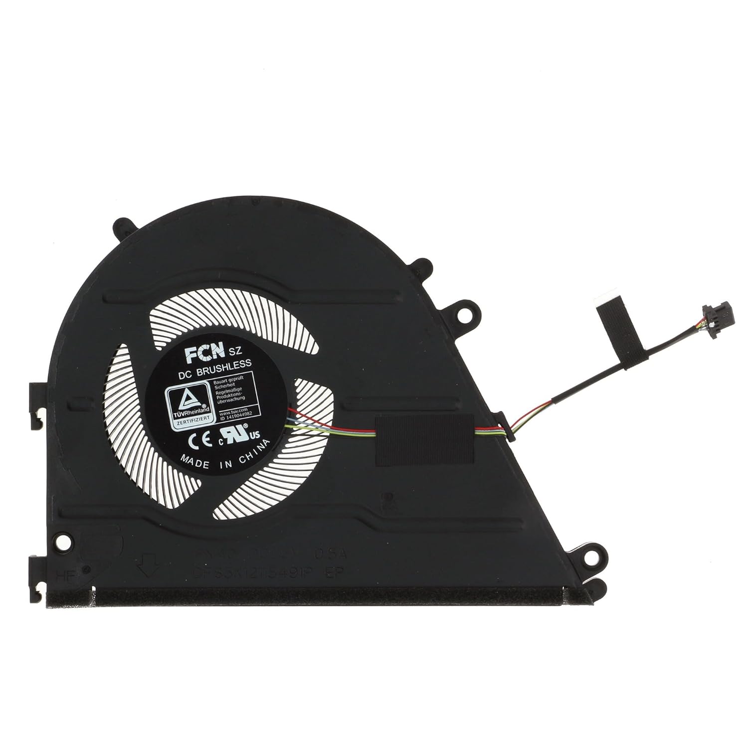 HP Laptop CPU Cooling Fan for Pavilion 13-BE Star 13Air 2021 TPN-W152 DFS5K121154912P FNA0 M52816-001 New DC5V