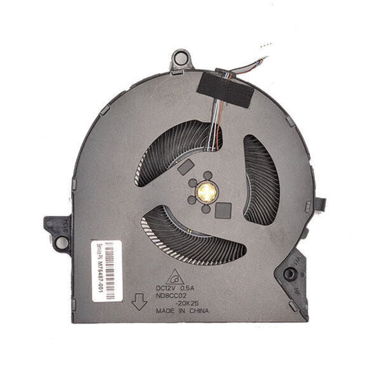 New Laptop CPU Processor Cooling Fan for HP Omen 7 8 16-B 16-C TPN-Q265 TPN-Q267 M57161-001 ND8CC02-20K25 M75487-001 DC12V (Not 5V) 
