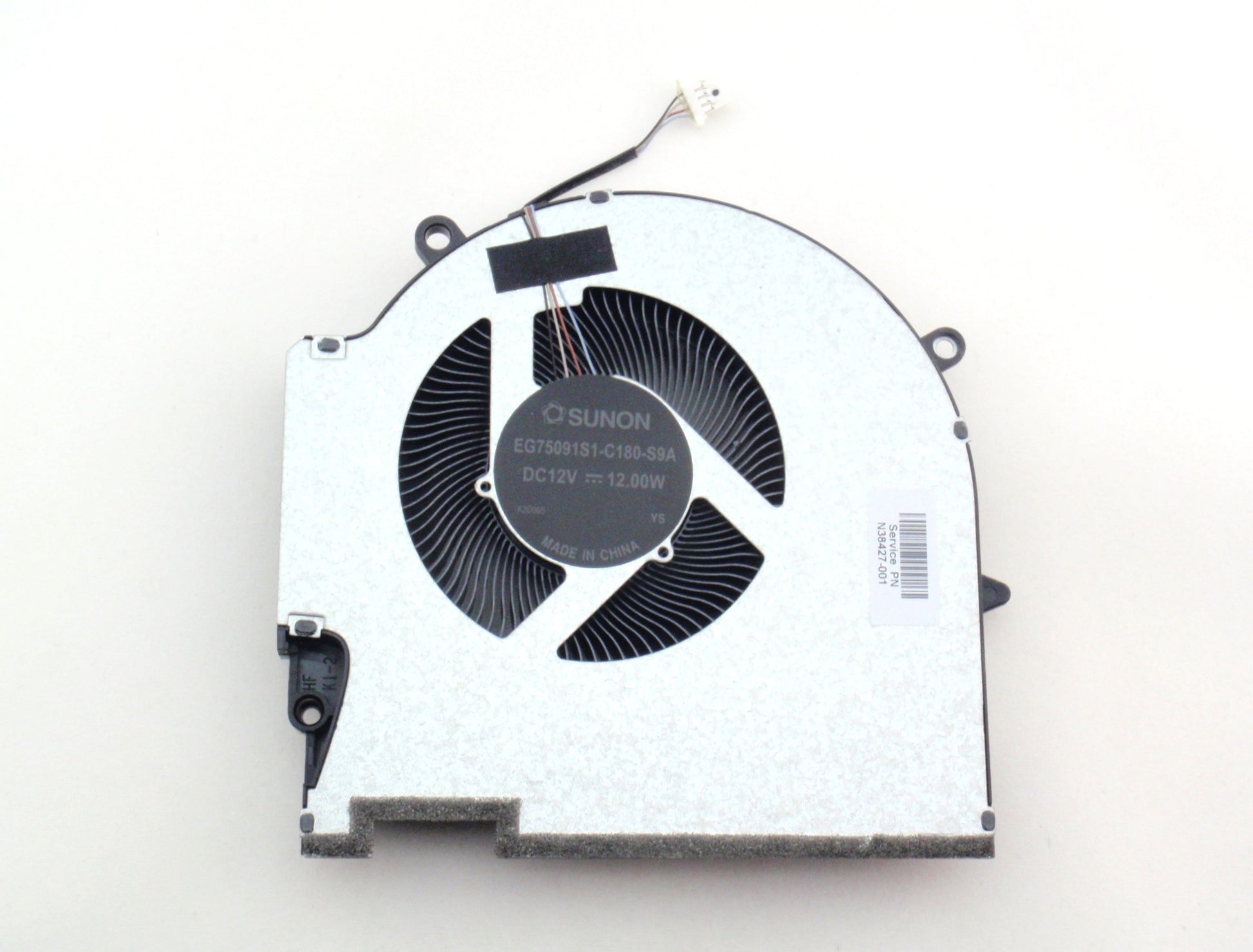 HP Laptop GPU Cooling Fan for Omen 7 8 Plus 17-CK TPN-Q266 Victus 7 M78889-001 M57139-001 N38427-001 EG75091S1-C020-S9A EG75091S1-C060-S9A EG75091S1-C180-S9A New GPU Graphics VGA Video Cooling Fan DC12V (Not 5V)