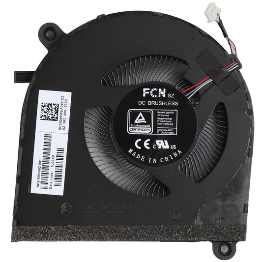 HP Laptop GPU Cooling Fan for Spectre x360 16-F 2-in-1 M83462-001 DC28000WUF0 DFS5K22B05673P FNS7 New Graphics VGA Video Cooling Fan DC5V