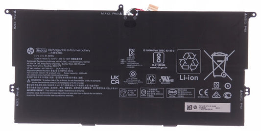 New Genuine Laptop Battery Pack for HP Elite Folio 13.5 inch Convertible 2-in-1 MA04XL MA04046XL M07389-AC1 M07392-005 HSTNN-OB1U Original 7.7V 47.58Wh