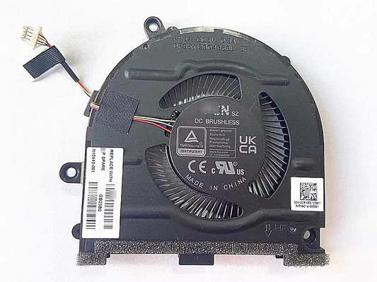 HP Laptop CPU Cooling Fan for Pavilion 14-EH 14T-EH TPN-W154 N10440-001 ND55C92-21H03 New CPU Processor Cooling Fan DC5V