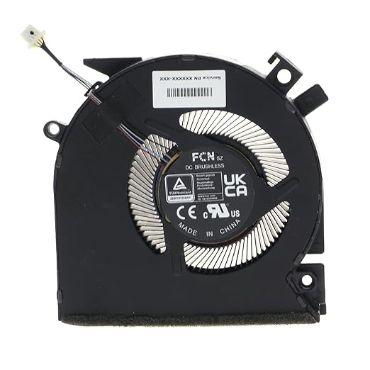 HP Laptop CPU or GPU Cooling Fan for Victus 15-FA 15T-FA 15-FB 15Z-FB TPN-Q278 TPN-Q279 N13304-001 DFS5K22B056737 FPJY ND85C26-21J19 N13306-001 N17902-001 N17903-001 New DC5V