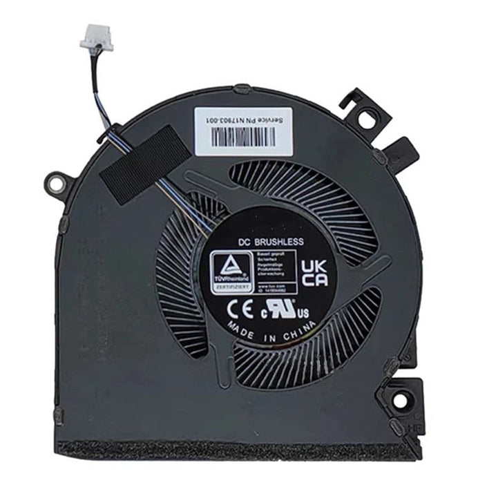 New Laptop CPU or GPU Cooling Fan for HP Victus 15-FA 15T-FA 15-FB 15Z-FB TPN-Q278 TPN-Q279 N13304-001 DFS5K22B056737 FPJY ND85C26-21J19 N13306-001 N17902-001 N17903-001 DC5V