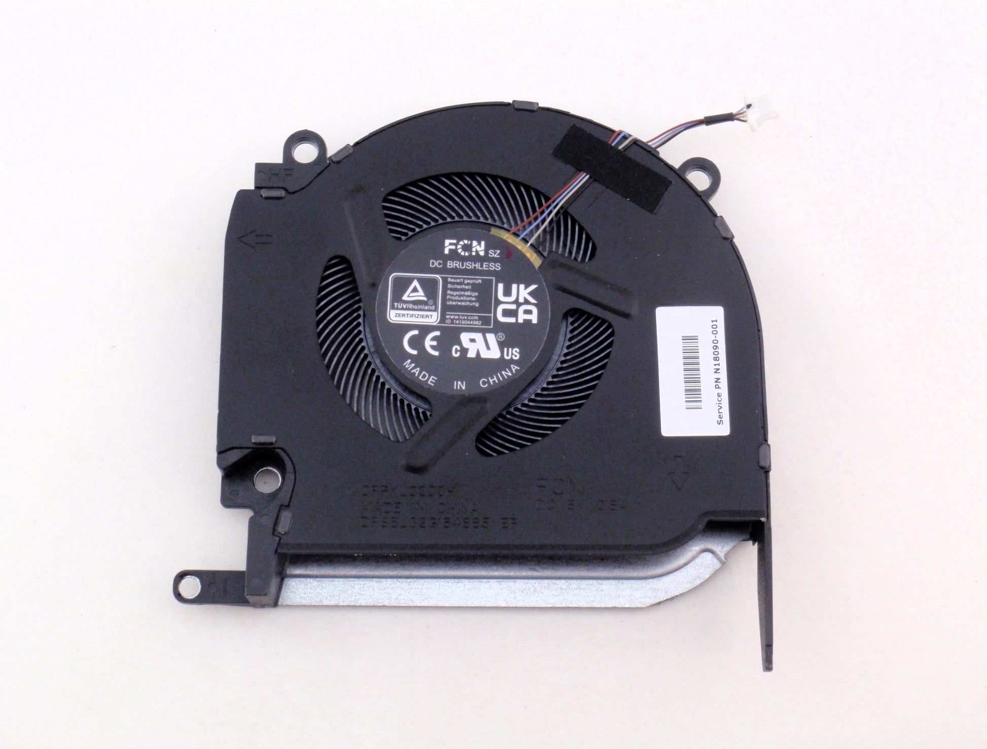New Laptop CPU Processor Cooling Fan for HP Omen 15-K 15-N Gaming N18088-001 N18090-001 NS75C06-21J20 DFS5L32G164865 0FPKJ0000H N14086-001 DC5V (Not 12V) RTX3050/RTX3050ti GPU Only