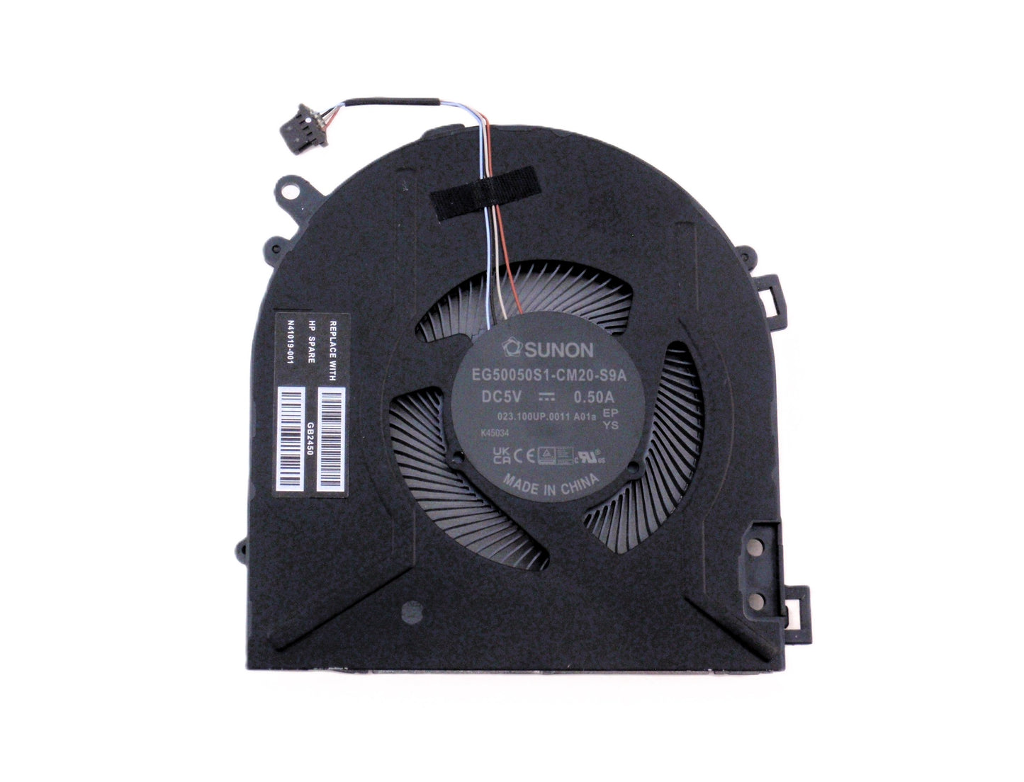 New Laptop CPU Cooling Fan for HP Envy X360 14-ES 14T-ES 2-in-1 TPN-W158 023.100UP.0011 N41019-001 EG50050S1-CM20-S9A DC5V