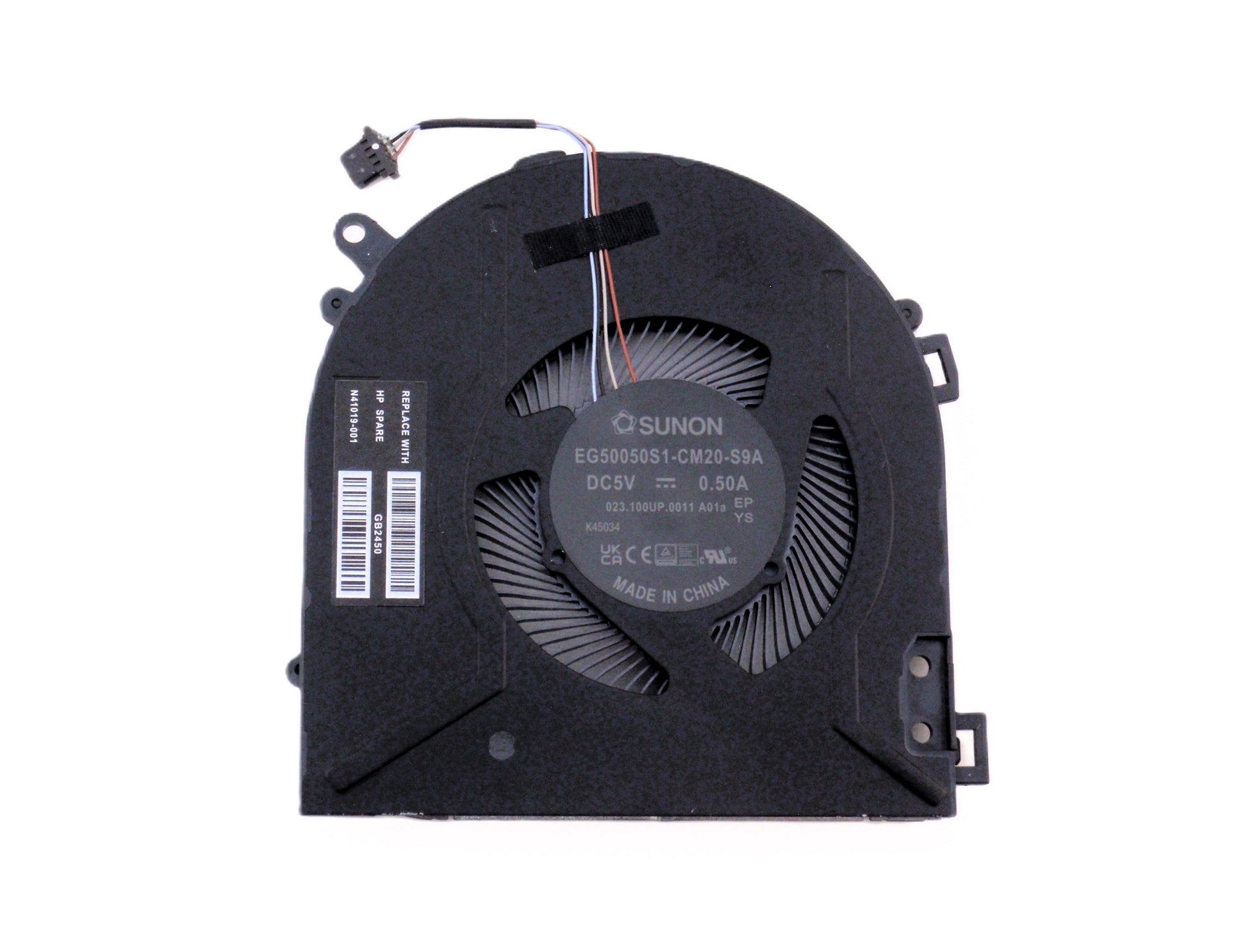New Laptop CPU Cooling Fan for HP Envy X360 14-ES 14T-ES 2-in-1 TPN-W158 023.100UP.0011 N41019-001 EG50050S1-CM20-S9A DC5V