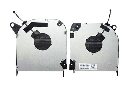 New Laptop CPU GPU Cooling Fans for HP Omen 9 Slim 16-U TPN-C167 Cooling Fans ND8CC17-22H13 ND8CC17-22H14 MG75091V1-C200-S9A MG75091V1-C210-S9A DC2800148S0 80W