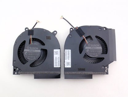 HP Laptop CPU and GPU Cooling Fans for Omen 16-WD 16-XD Victus 9 Gaming 16-R 16-S 16T-S Light TPN-C169 Shadow Elf 9 16-R MG7509V1-C180-S9A MG7509V1-C190-S9A DC280016GS0 DC280016HS0 DFS310312DC0T FQP1 DC280016GF0 FCC2 N44738-001 New 80W DC12V (Not 5V)