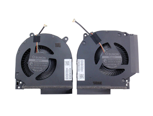 New Laptop CPU and GPU Cooling Fans for HP Omen 16-WD 16-XD Victus 9 Gaming 16-R 16-S 16T-S Light TPN-C169 Shadow Elf 9 16-R MG7509V1-C180-S9A MG7509V1-C190-S9A DC280016GS0 DC280016HS0 DFS310312DC0T FQP1 DC280016GF0 FCC2 N44738-001 80W DC12V (Not 5V)