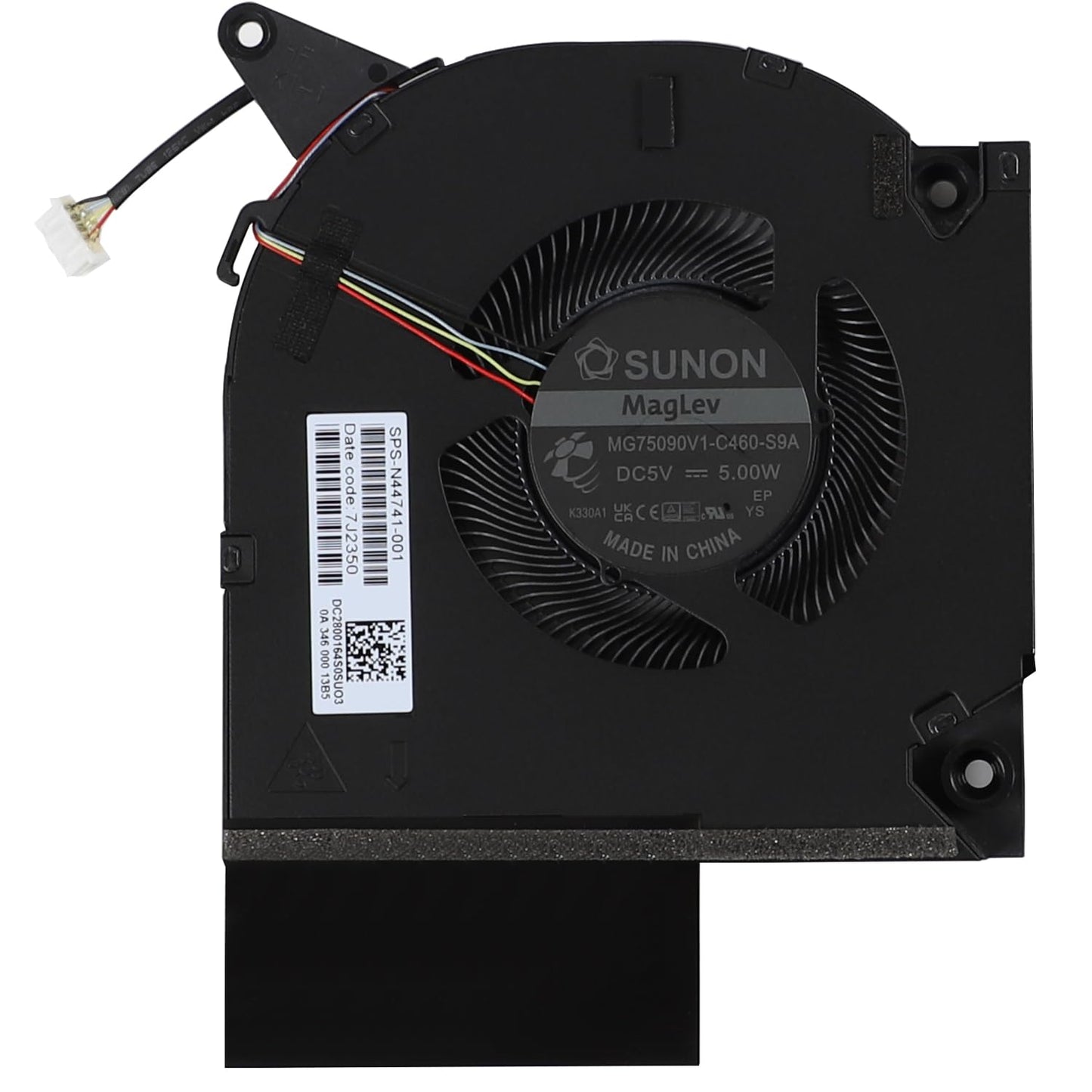 HP CPU Cooling Fan for OMEN 16-WF Plus 16-U 9 Slim 16-U N44741-001 New