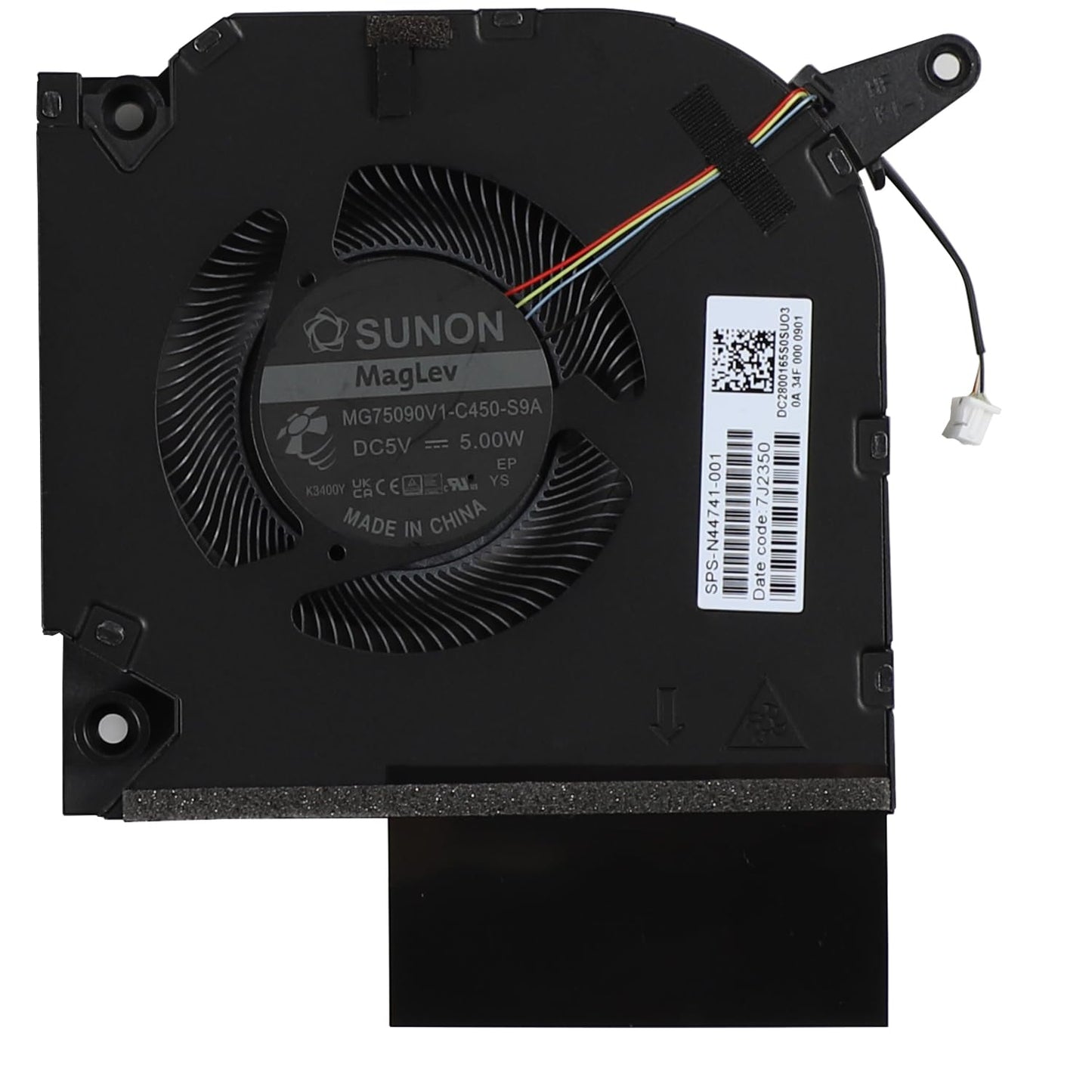 HP GPU Cooling Fan for OMEN 16-WF Plus 16-U 9 Slim 16-U N44741-001 New
