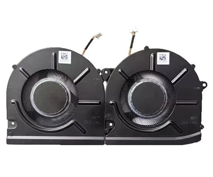 HP Laptop CPU and GPU Cooling Fans for Pavilion Plus 16-AB 16T-AB TPN-C161 N63219-001 EG50060S1-C740-S9A EG50060S1-C750-S9A 023.100VS.0001 023.100VT.0001 New DC5V Integrated Graphics